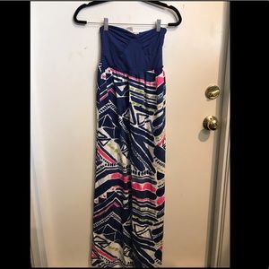 Strapless Roxy Maxi Dress, never worn